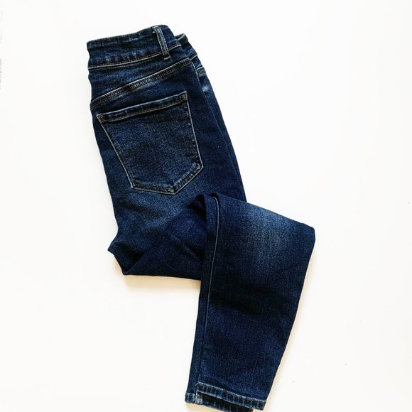 Wax Jeans Los Angeles - High Rise Stonewash - Skinny Jeans - Size 7 - Picture 11 of 12